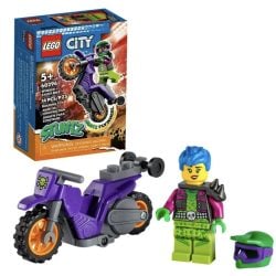 LEGO City Stuntz Wheelie Stunt Bike 60296 Building Set